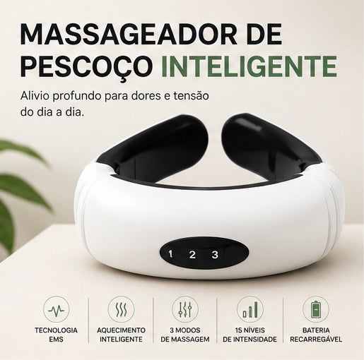 Massageador de pescoço inteligente